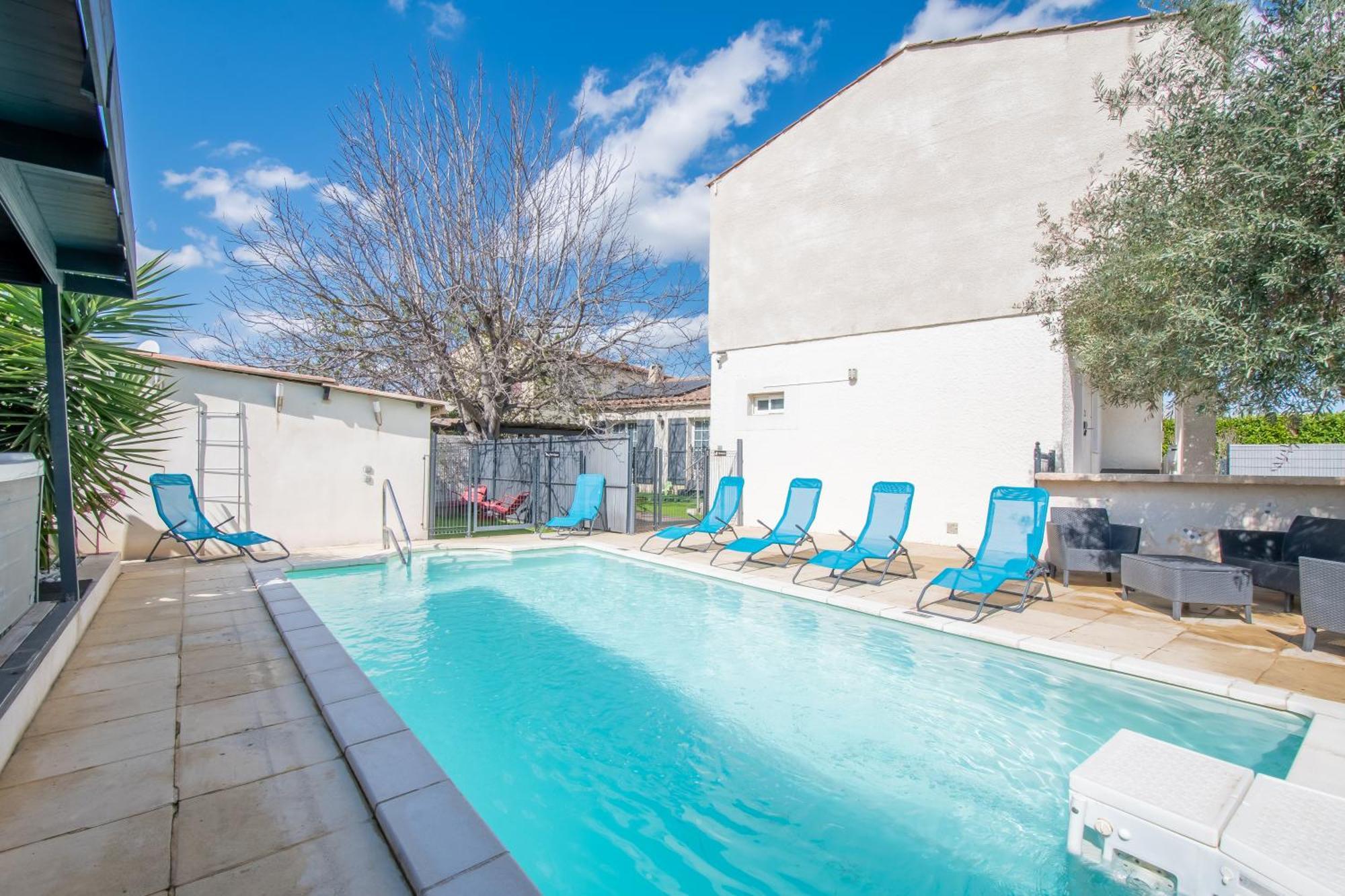 Guesthouse La Costiere - Logements Independants - Espace Piscine Jacuzzi Lunel  Zewnętrze zdjęcie